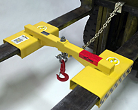 Fork Mounted Beams and Hooks and Bag Lifters